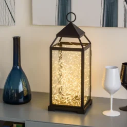 Catena di 600 microled bianco caldo