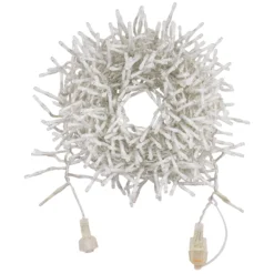 Catena Festone Connect+ 3 m, 300 led bianco caldo, cavo trasparente, prolungabile