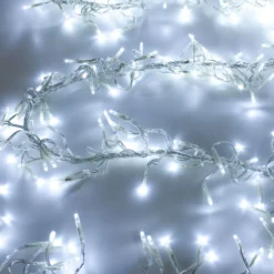 Catena Festone di Luce 12,5 m, 1100 miniled bianco freddo