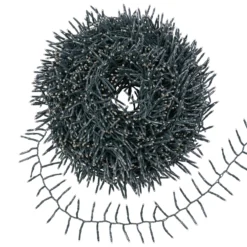 Catena Festone 45 m, 3000 miniled bianco caldo, cavo verde