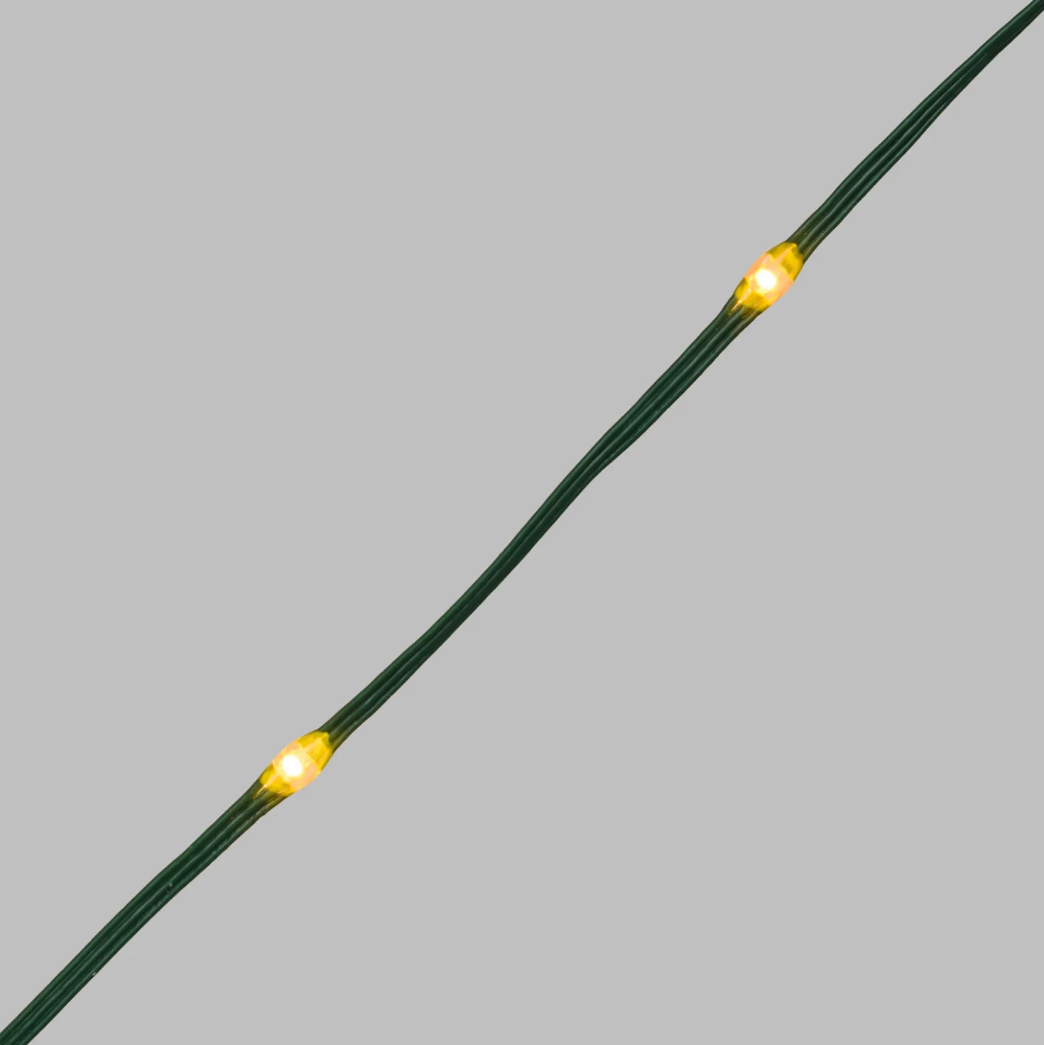 Catena Gocce di Luce da 45 m, 600 Led ultra luminosi bianco extra caldo