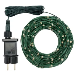Catena Gocce di Luce da 30 m, 400 Led ultra luminosi extra caldo