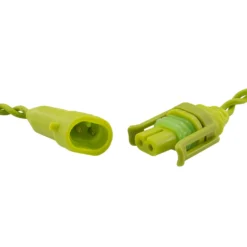 Catena Green Wall Light, 3,15 m, 16 maxiled Dual Color bianco caldo, cavo verde chiaro, prolungabile