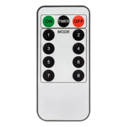 Catena luminosa a batteria, 500 led bianco caldo