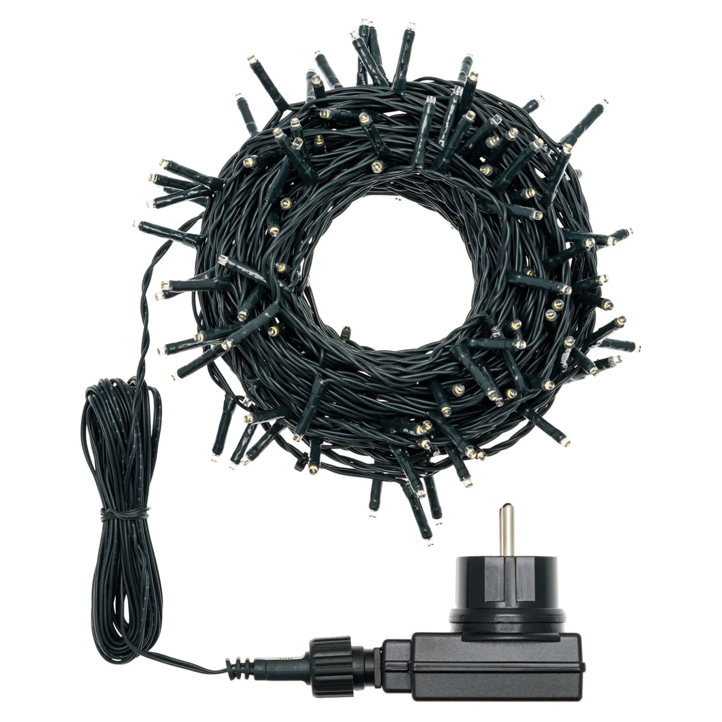 Catena luminosa, 180 miniled bianco extra caldo