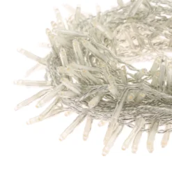 Catena luminosa, 180 miniled bianco extra caldo