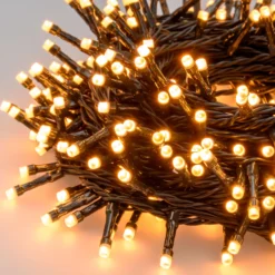 Catena 30 m, 500 Dual LED bianco caldo e bianco extra caldo