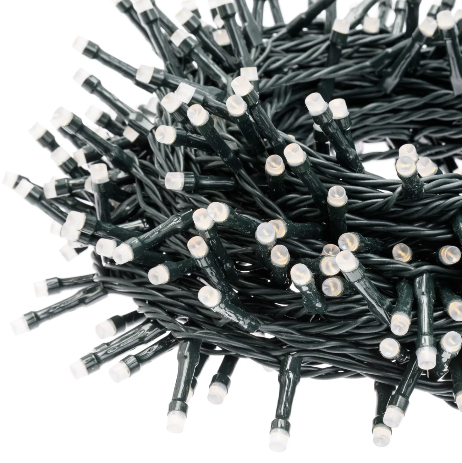 Catena 30 m, 500 Dual LED bianco caldo e bianco extra caldo