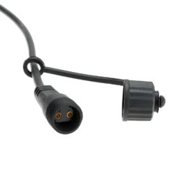 Catena 5 m, 10 lampadine goccia Ø 60 mm, led bianco caldo a spirale, prolungabile