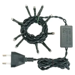 Catena 1 m, 10 led bianco caldo