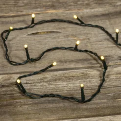 Catena 1 m, 10 led bianco caldo