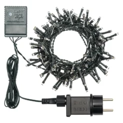 Catena 5 m, 100 led bianco caldo