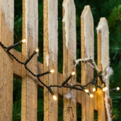 Catena 1,9 m, 48 led bianco caldo