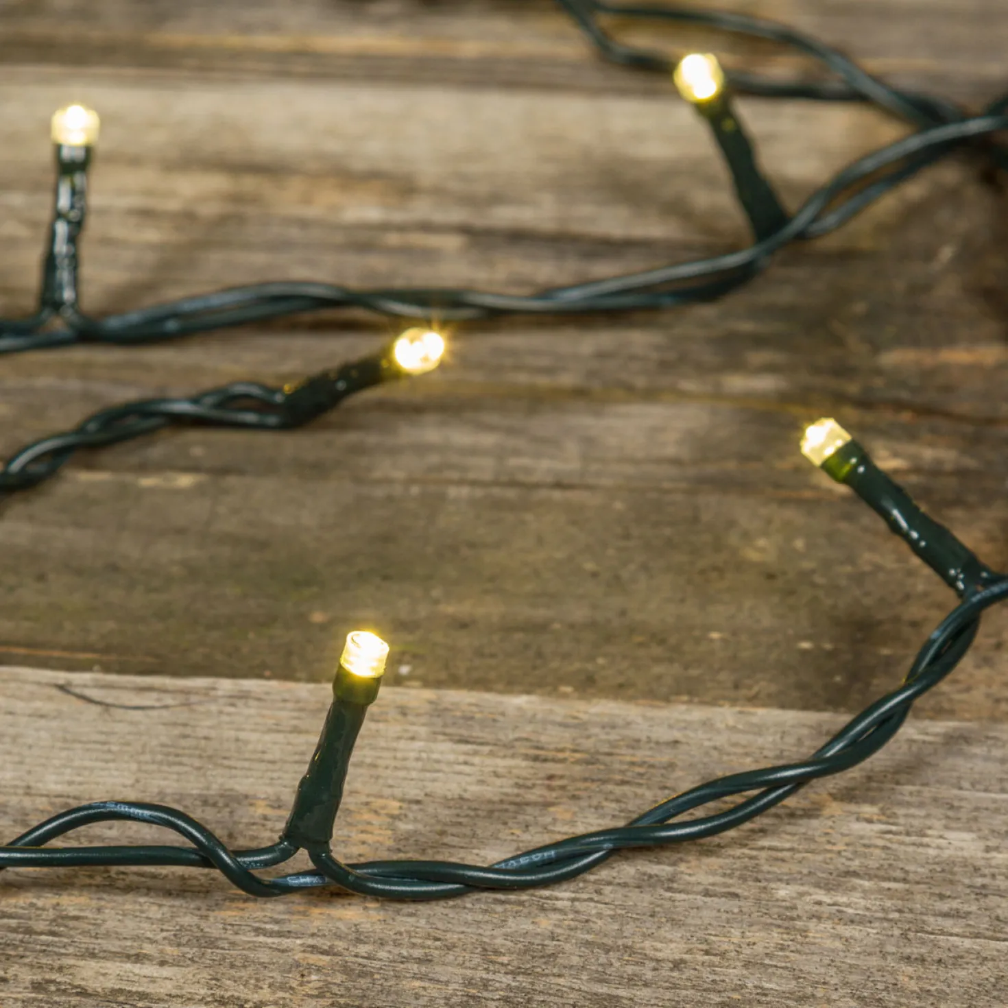 Catena 4 m, 40 led bianco caldo
