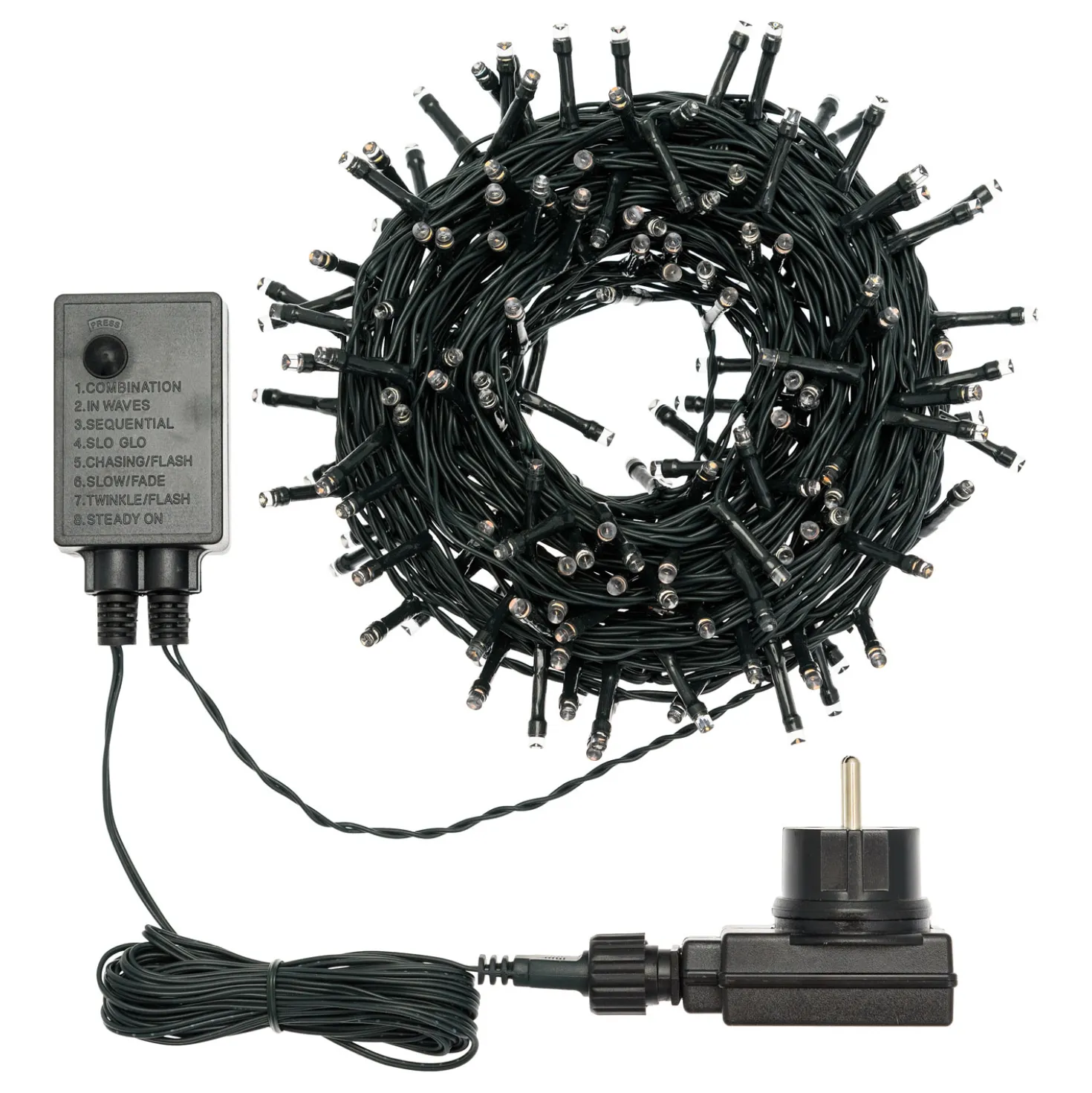 Catena 14,5 m, 240 led bianco caldo