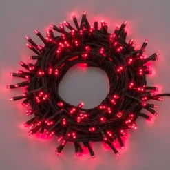 Catena 19,5 m, 320 led rossi