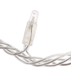 Catena 10 m, 96 maxiled bianco caldo, cavo trasparente, prolungabile