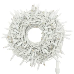 Catena 20 m, 200 maxiled bianco caldo, cavo bianco, prolungabile, IP67