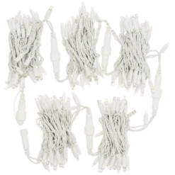 Catena 20 m, 200 maxiled bianco caldo, cavo bianco, prolungabile, IP67