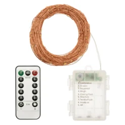 Catena 20 m, 200 microled bianco caldo