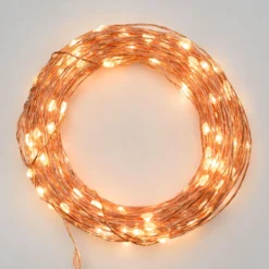 Catena 20 m, 200 microled bianco caldo