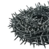 Catena 30 m, 1000 miniled bianco caldo, cavo verde