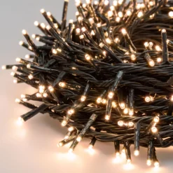 Catena 50 m, 1000 miniled bianco caldo soft