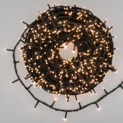Catena 50 m, 1000 miniled bianco caldo soft