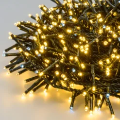 Catena Nastro di Luce 20 m, bianco caldo e bianco freddo