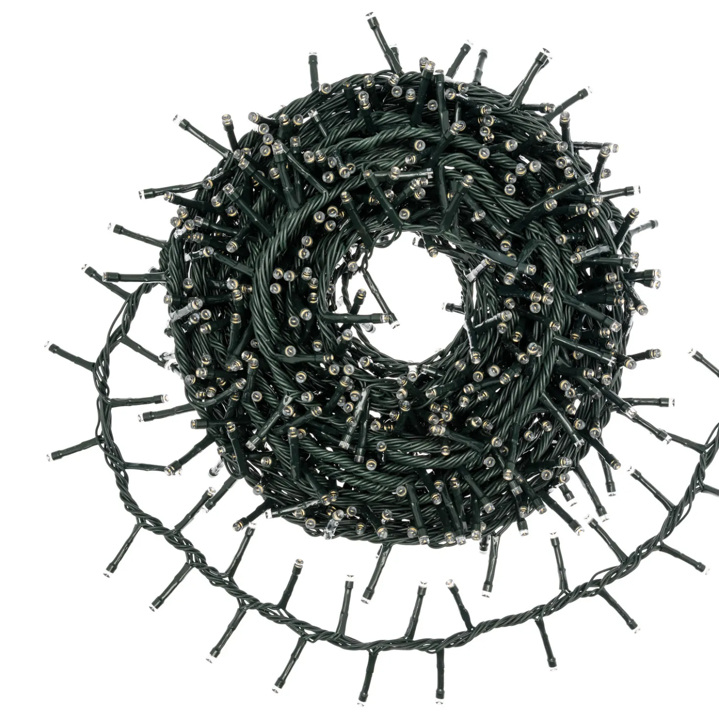 Catena Nastro di Luce 15 m, Digital Chasing, led bianco caldo