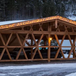 Catena Nastro di Luce 20,5 m, 1000 led bianco caldo