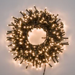 Catena Nastro di Luce 60,5 m, 3000 led bianco caldo
