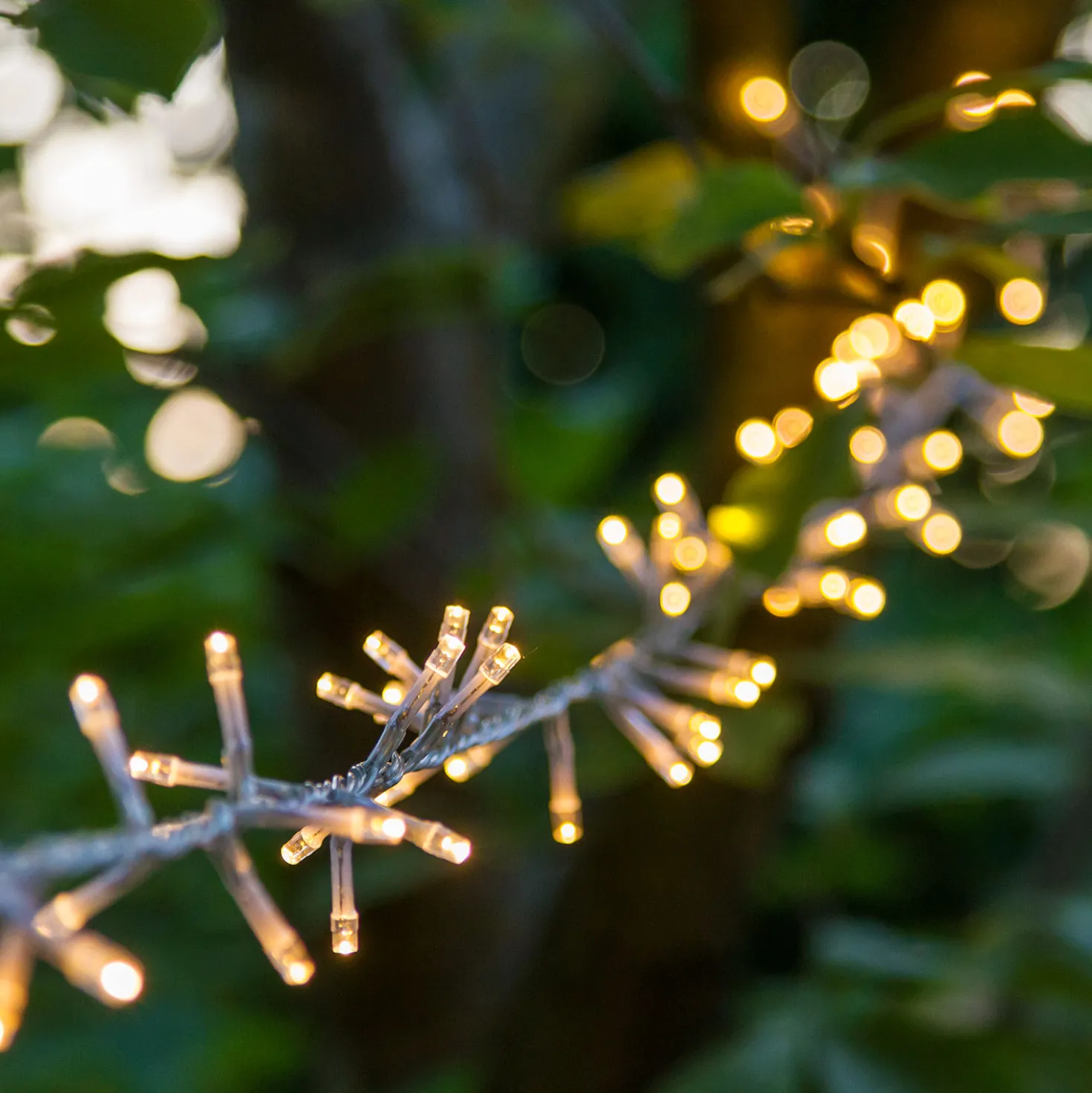 Catena Nastro di Luce 30,5 m, 1500 led bianco caldo