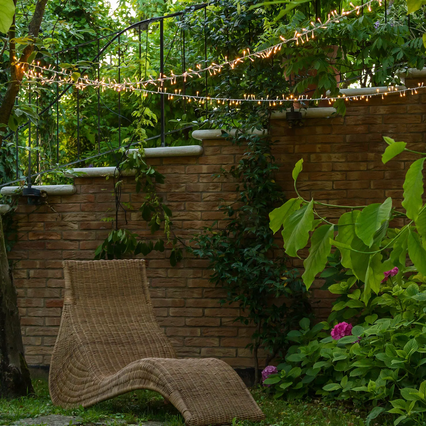 Catena Nastro di Luce 30,5 m, 1500 led bianco caldo