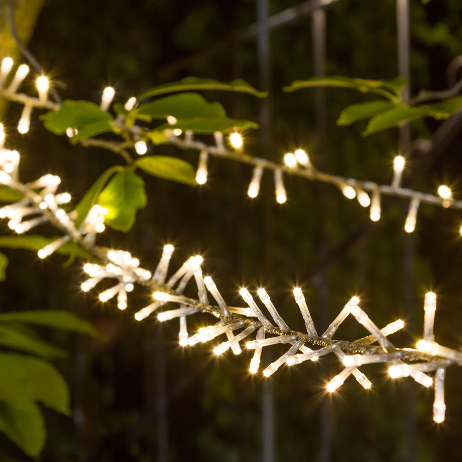 Catena Nastro di Luce 30,5 m, 1500 led bianco caldo