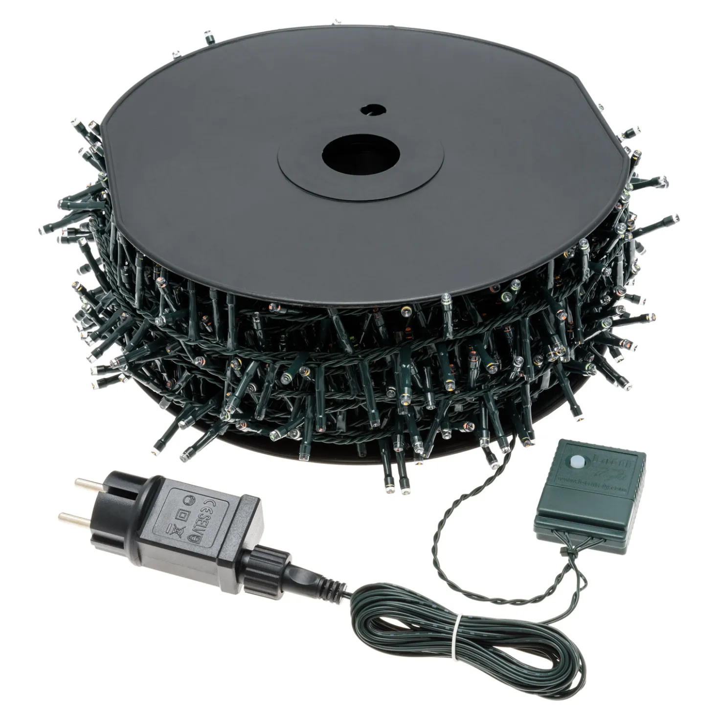 Catena Nastro di Luce 40,5 m, 2000 led bianco extra caldo