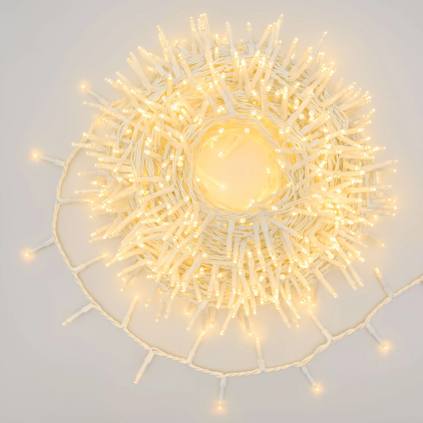 Catena Nastro di Luce 30,5 m, miniled bianco caldo