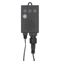 Catena Nastro di Luce 40 m, sensore di movimento, 2000 miniled bianco caldo, cavo nero