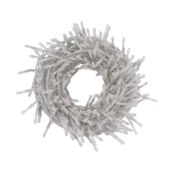 Catena Nastro di luci Connect+ 8 m, 400 led bianco caldo, cavo trasparente, prolungabile