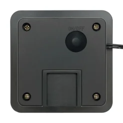 Catena solare 6 m, 15 lampadine trasparenti Ø 50 mm, microled bianco caldo