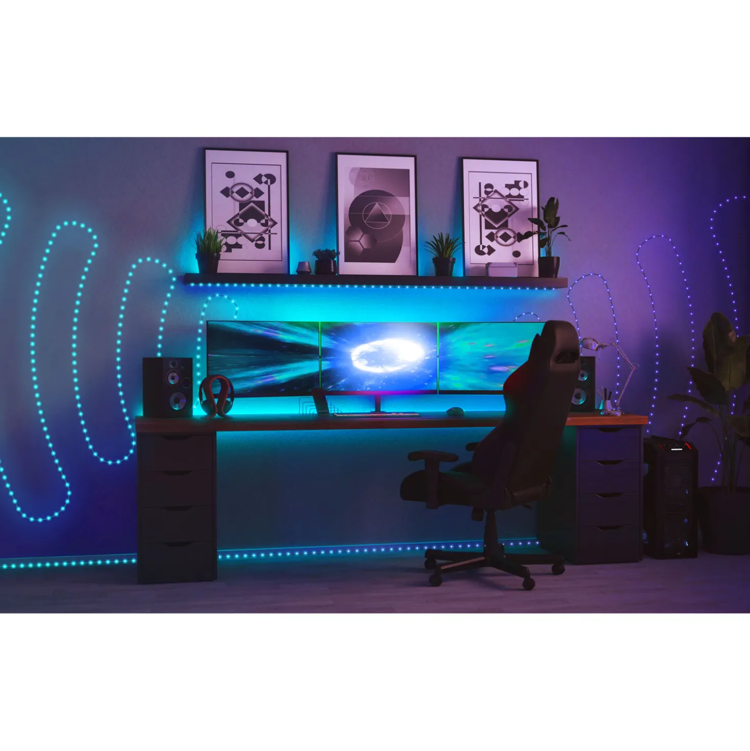 Catena Twinkly Dots, 20 metri, 400 RGB led