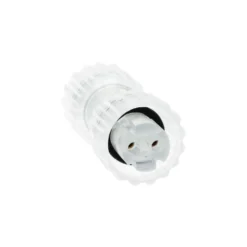 Cavo adattatore rigido trasparente PML, Entrata (Maschio) IP67, Uscita (Femmina) IP44