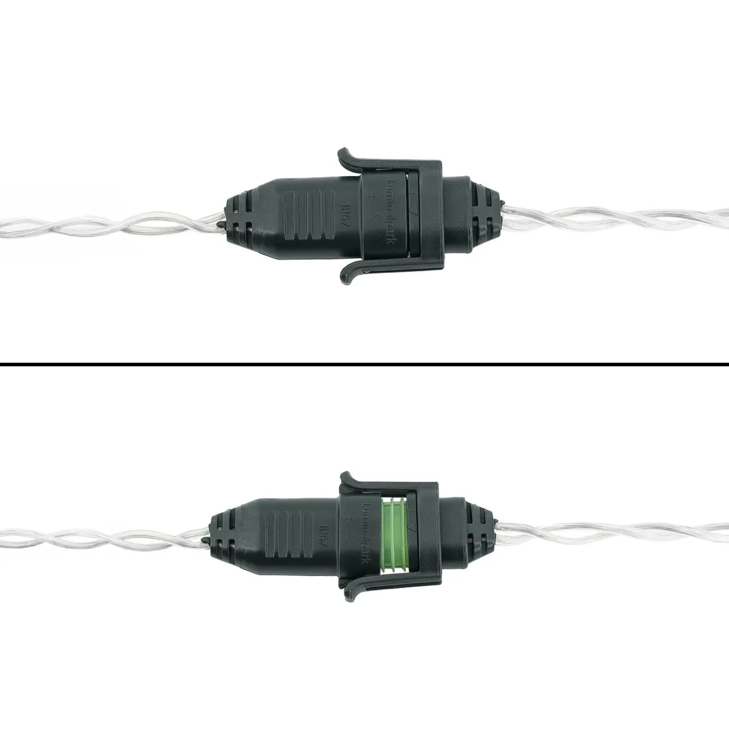 Cavo prolunga per pannelli Green Wall Light, 3 m, cavo trasparente