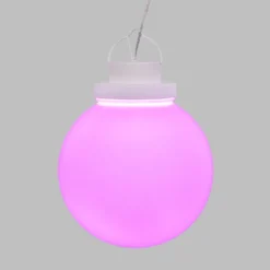 Color Light Ball Ø 20 cm, Connect ProLine 36V, led RGB e Bianco Caldo, cavo trasparente