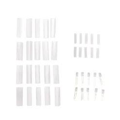 Connect+ Kit 10 LED di ricambio Ø 5mm, bianco caldo, guaine trasparenti