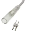 Connettore tubo - femmina PML, 0,3 m, cavo bianco, IP67