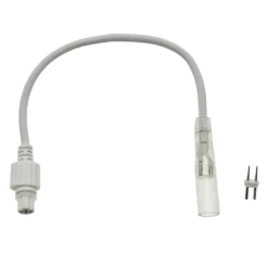 Connettore tubo - femmina PML, 0,3 m, cavo bianco, IP67