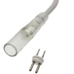 Connettore tubo - maschio PML, 0,3 m, cavo bianco, IP67