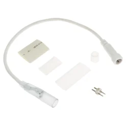 Connettore tubo - maschio PML, 0,3 m, cavo bianco, IP67