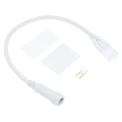 Connettore tubo Neon SMD Led 16 x 8 mm, Femmina - PML Maschio